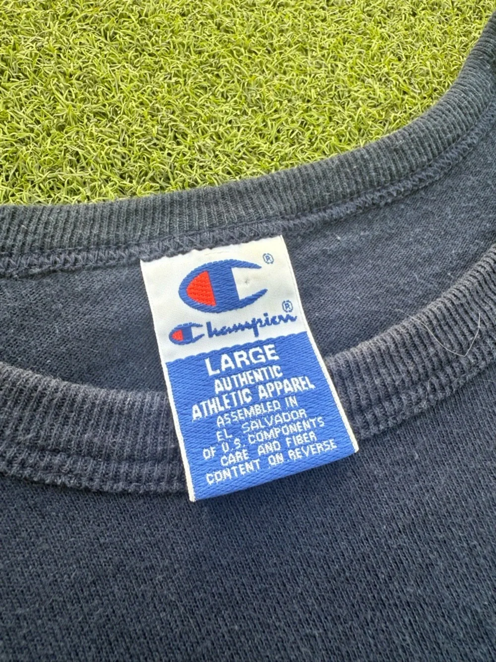 VINTAGE 90s CHAMPION SPELLOUT STITCHED 1996 ATLANTA OLYMPICS MENS TEE - Picture 3 of 9